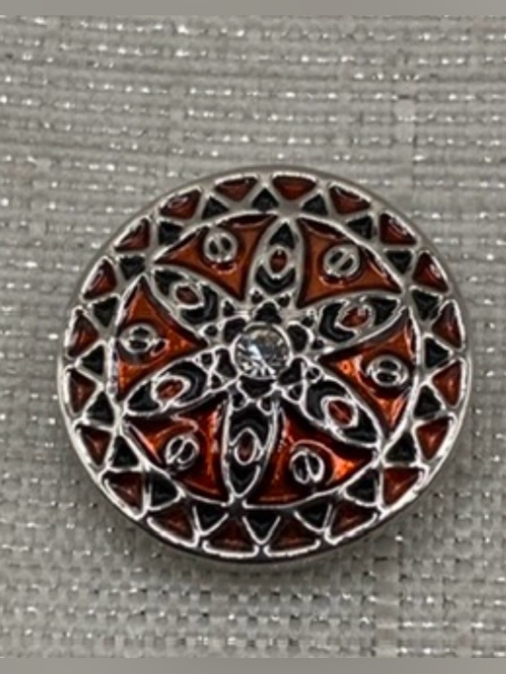 RED DESIGN Ginger Snaps & Co. Snap Button Charm - 18mm/20mm